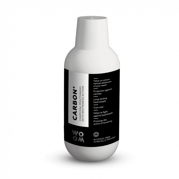 CARBON<sup>+</sup><br> <strong>Suuvesi Hiilellä ja Valkaisutehosteella</strong><br><br><br>